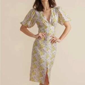 MINKPINK Size‎ M Mitta Midi Floral Dress